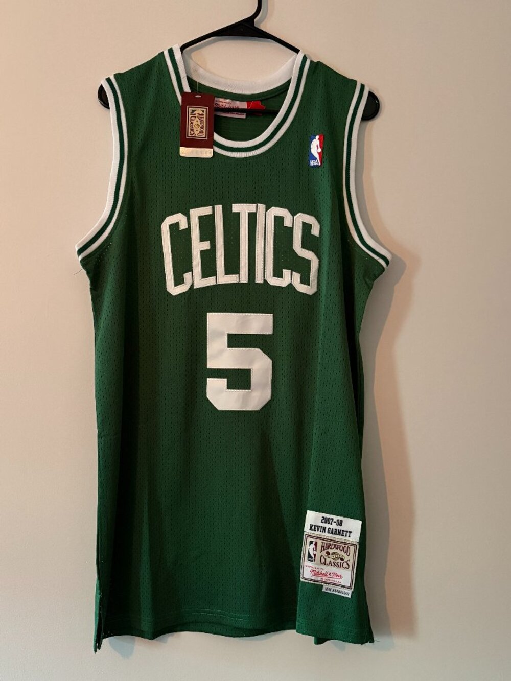 Mitchell & Ness Boston Celtics Kevin Garnett Jersey - Size M
